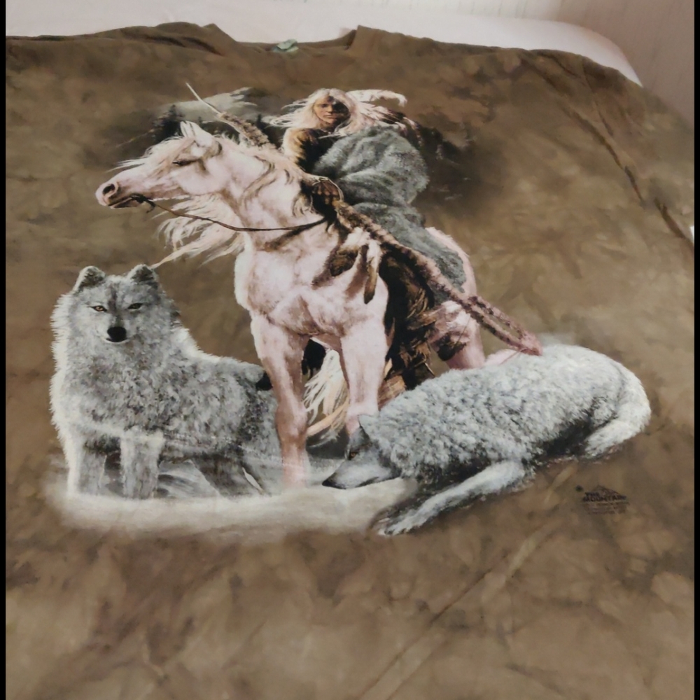 3x The Mountain Native American tee